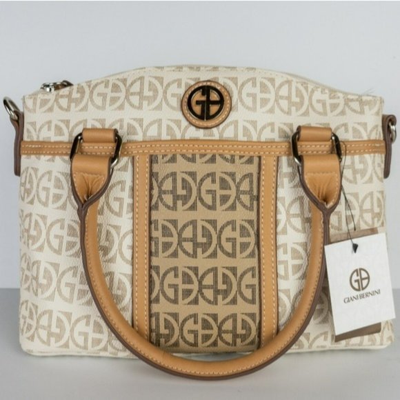 Giani Bernini Signature Stripe Mini Satchel - Picture 2 of 3